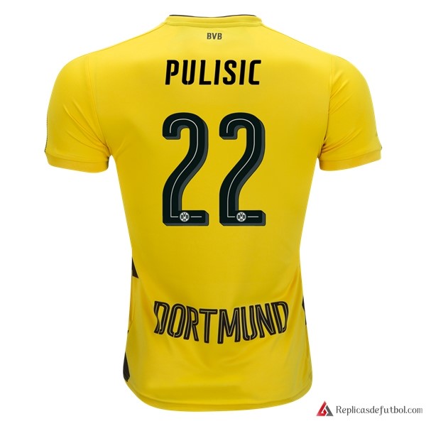 Camiseta Borussia Dortmund Primera equipación Pulisic 2017-2018